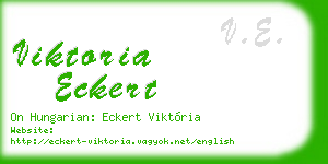 viktoria eckert business card